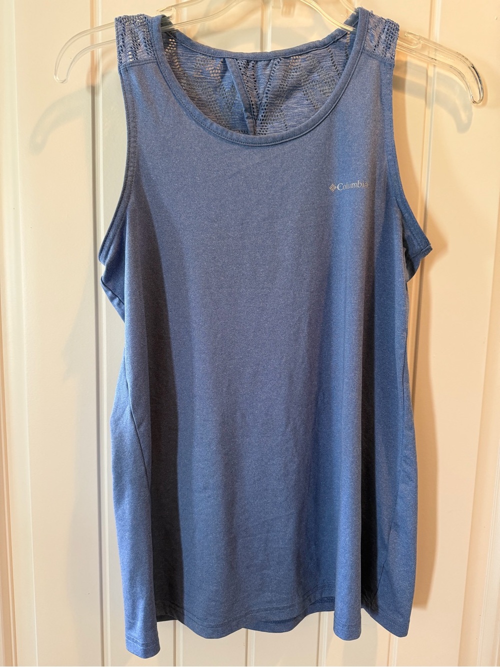 Columbia Blue Sleeveless Performance Tank